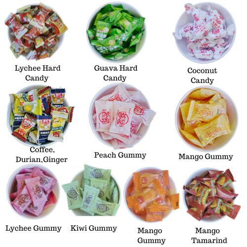Mini Bucket Asian Candy Mix~ Regular Candy