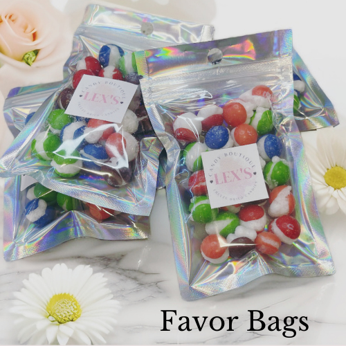 Favor Bags Freeze Dried Candy