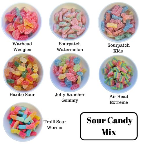 Small Sour Candy Mix~ Regular Candy